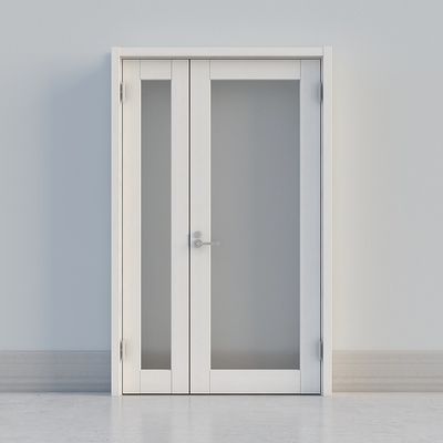 Goede prijs. Duurzame en duurzame WPC-glasdeur met uitstekende vochtbestendigheid voor woon- en commerciële interieurs online