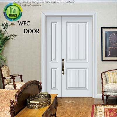 Goede prijs. Samengesteld pvc van de Ingangsdeuren van WPC Modern Dubbel laminted Hotelgebruik online