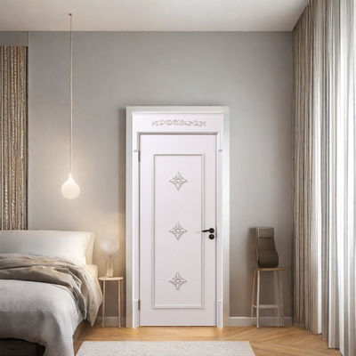Goede prijs. Modern and Durable WPC Interior Door for Residential and Commercial Direct Selling Formaldehyde-Free and Low Maintenance online