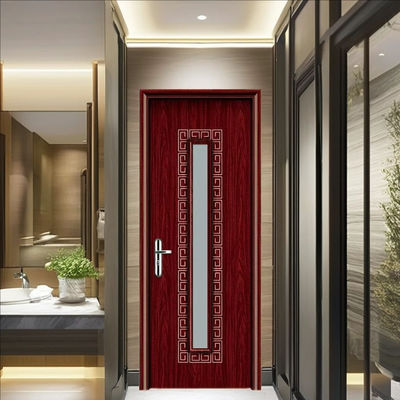 Termite proof WPC glazen deur met superieure vochtbestandheid en geluidsdichtheid voor binnentoepassingen