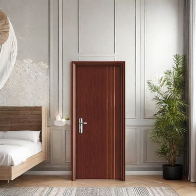 Duurzame WPC holle deur met een dikte van 45 mm, geluidsisolatie van 30 dB en termietbestendige voor gebruik in het interieur