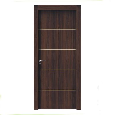 Composiet WPC holle deur ontworpen voor binnentoepassingen die energie- en warmte-isolatie en vochtbestendige eigenschappen biedt