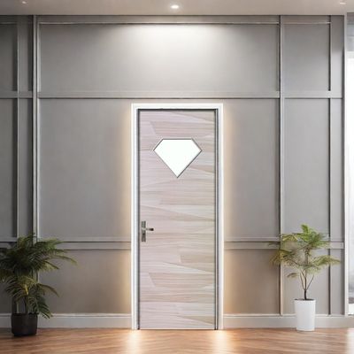 Goede prijs. Duurzame WPC glazen deur met uitstekende warmte-isolatie en termietbestendige eigenschappen voor modern wonen en kantoorruimtes online