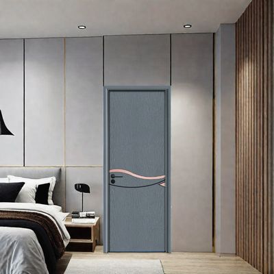 Duurzaam vochtbestendig WPC holle deur met warmte-isolatie en termietbestendig voor gebruik in het interieur