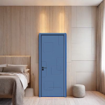 Goede prijs. Noise Reducing and Low Maintenance Painting WPC Door for Sustainable Residential and Commercial Spaces online