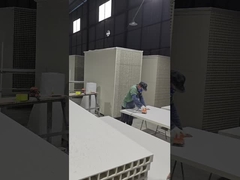 2100*800*45mm geluidsreductie insectenbestendige WPC binnendeuren verfvrij