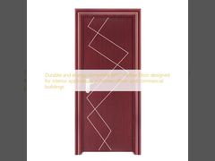 Duurzame en energiezuinige composiet WPC holle deur ontworpen voor binnentoepassingen in woningen, kantoren en commerciële gebouwen