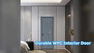 Duurzame WPC holle deur vochtbestendig