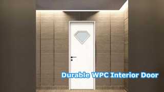Duurzame WPC holle deur, onderhoudsarme warmte-isolatie