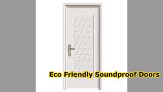 Duurzame WPC-binnendeuren Milieuvriendelijk en geluiddicht