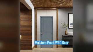 Duurzame WPC holle deur vochtbestendig