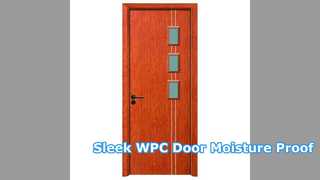 WPC holle deur modern strak vochtbestendig