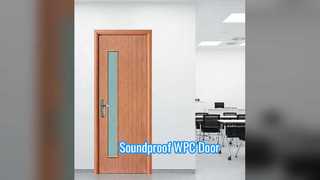 WPC binnendeur geluiddicht warmte-geïsoleerd