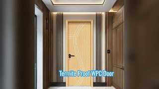 WPC holle deur termiet schimmelbestendig weinig onderhoud