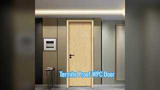 WPC holle deur termietbestendig schimmelbestendig weinig onderhoud