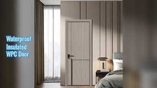 WPC holle deur vochtbestendig warmte-geïsoleerd