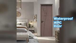 WPC holle deur waterdicht duurzaam moderne stijl