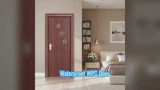 Waterdichte WPC holle deur voor woondecoratie